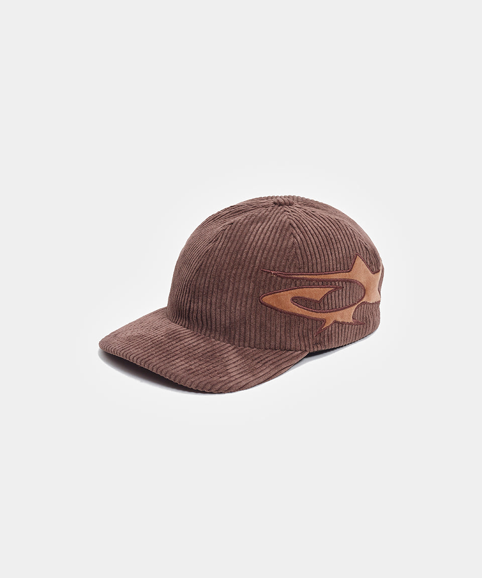 Brown corduroy hot sale cap