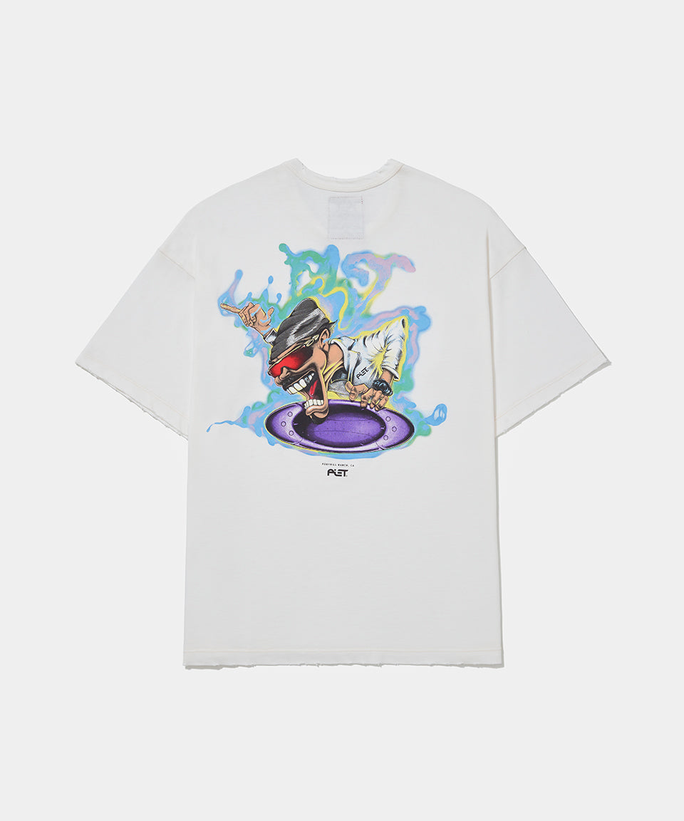 Mad Science T-Shirt - Bone White