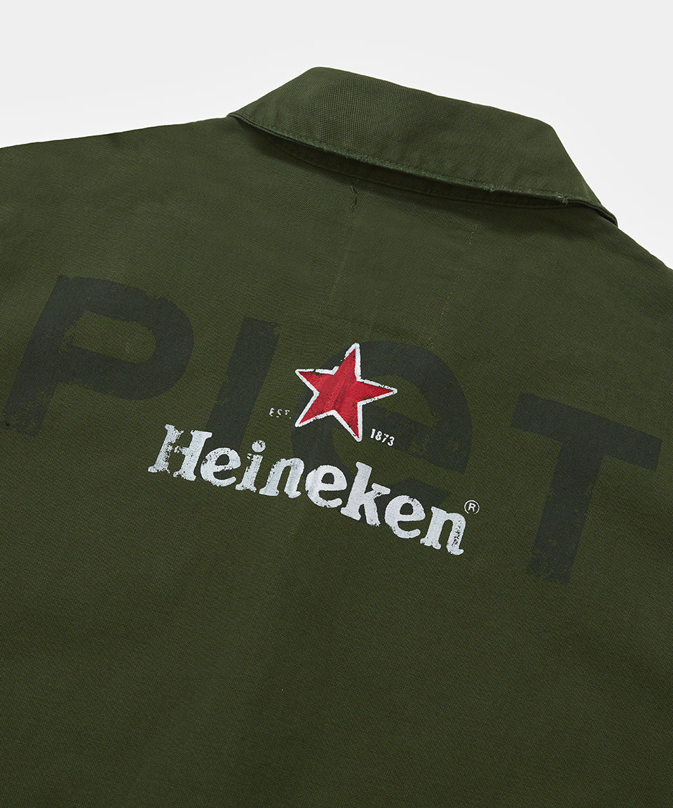 Piet + Heineken Worker Jacket - Green