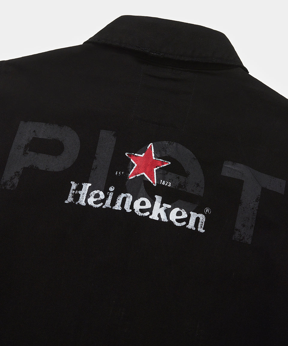 Piet + Heineken Worker Jacket - Black