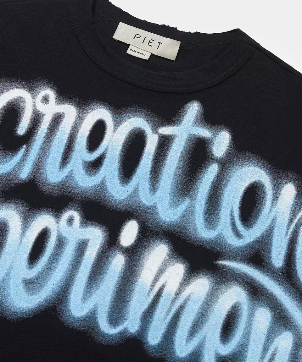 Recreational Air Brush Supersized Tee - Black