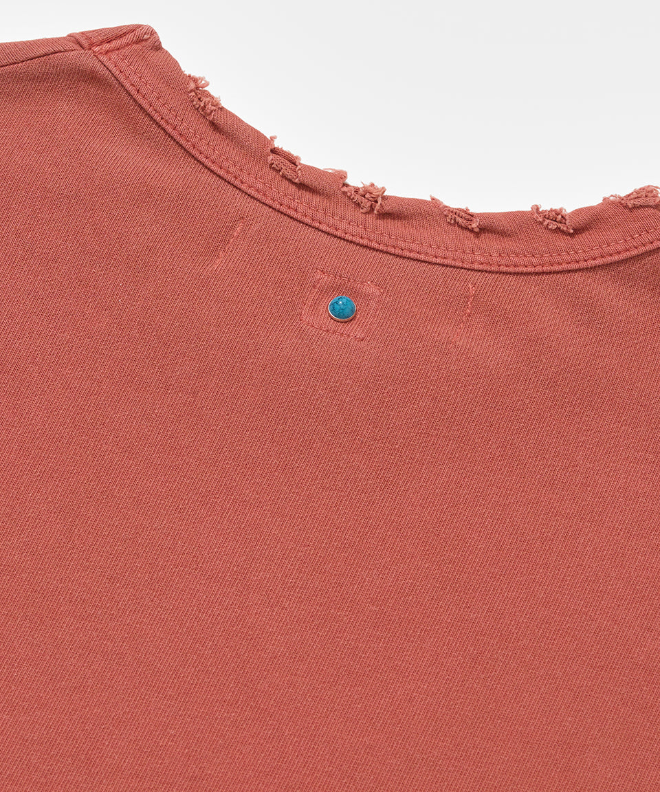 Sun Faded Basics Tee - Red