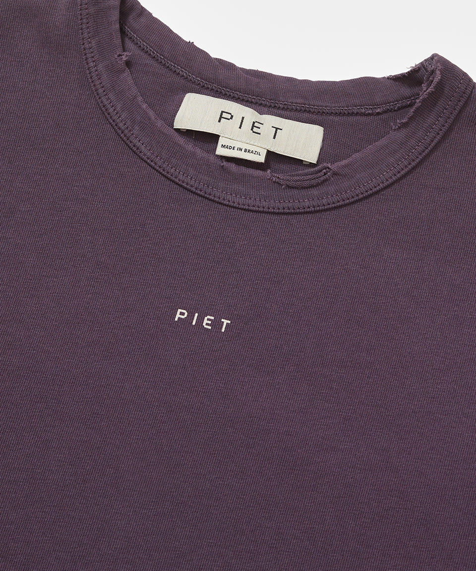 Sun Faded Basics Tee - Purple