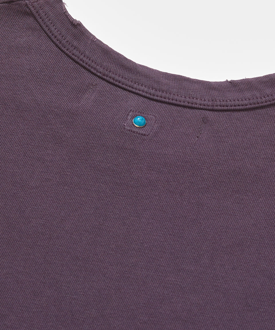 Sun Faded Basics Tee - Purple