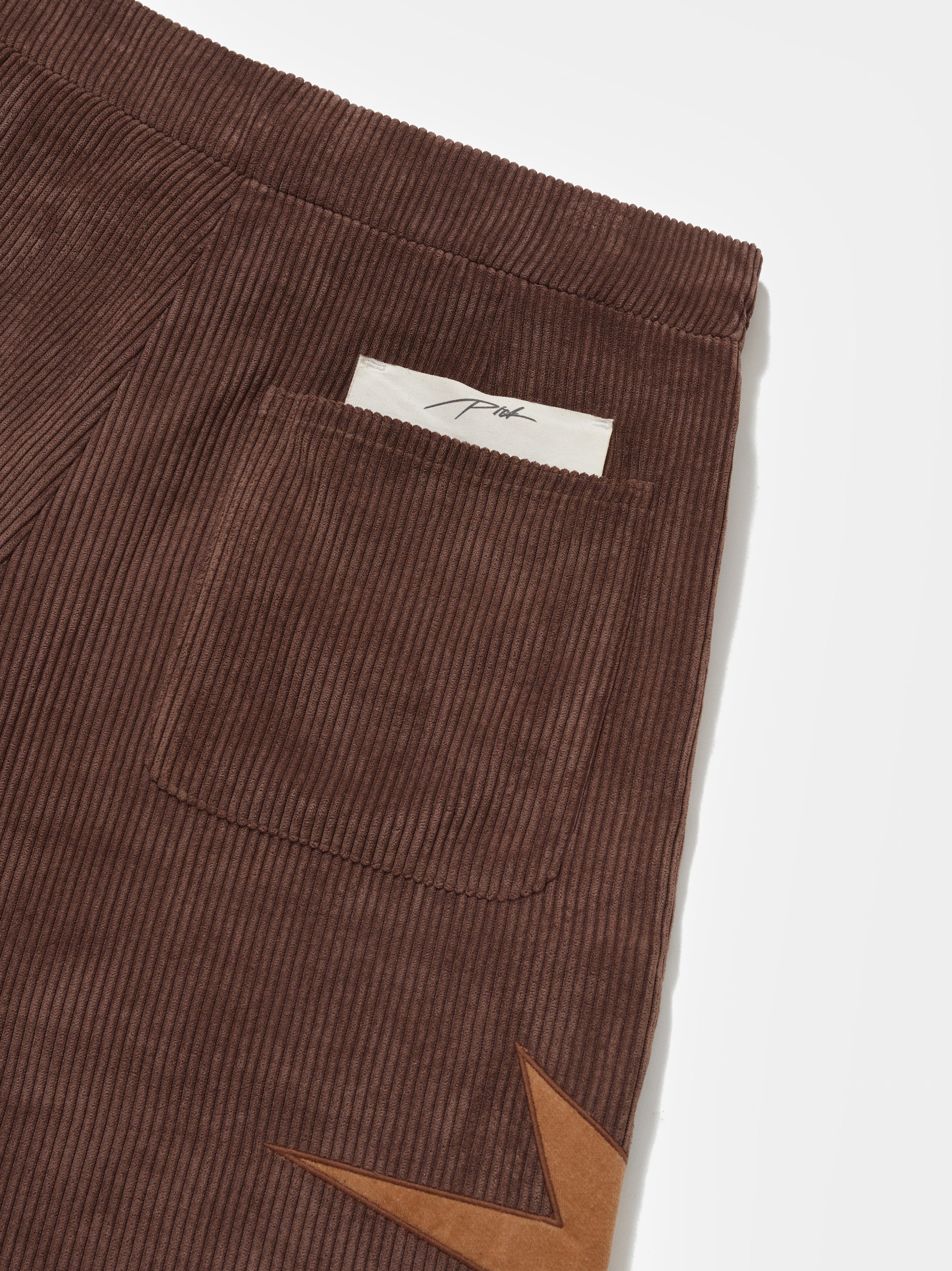 Corduroy Brown Shorts