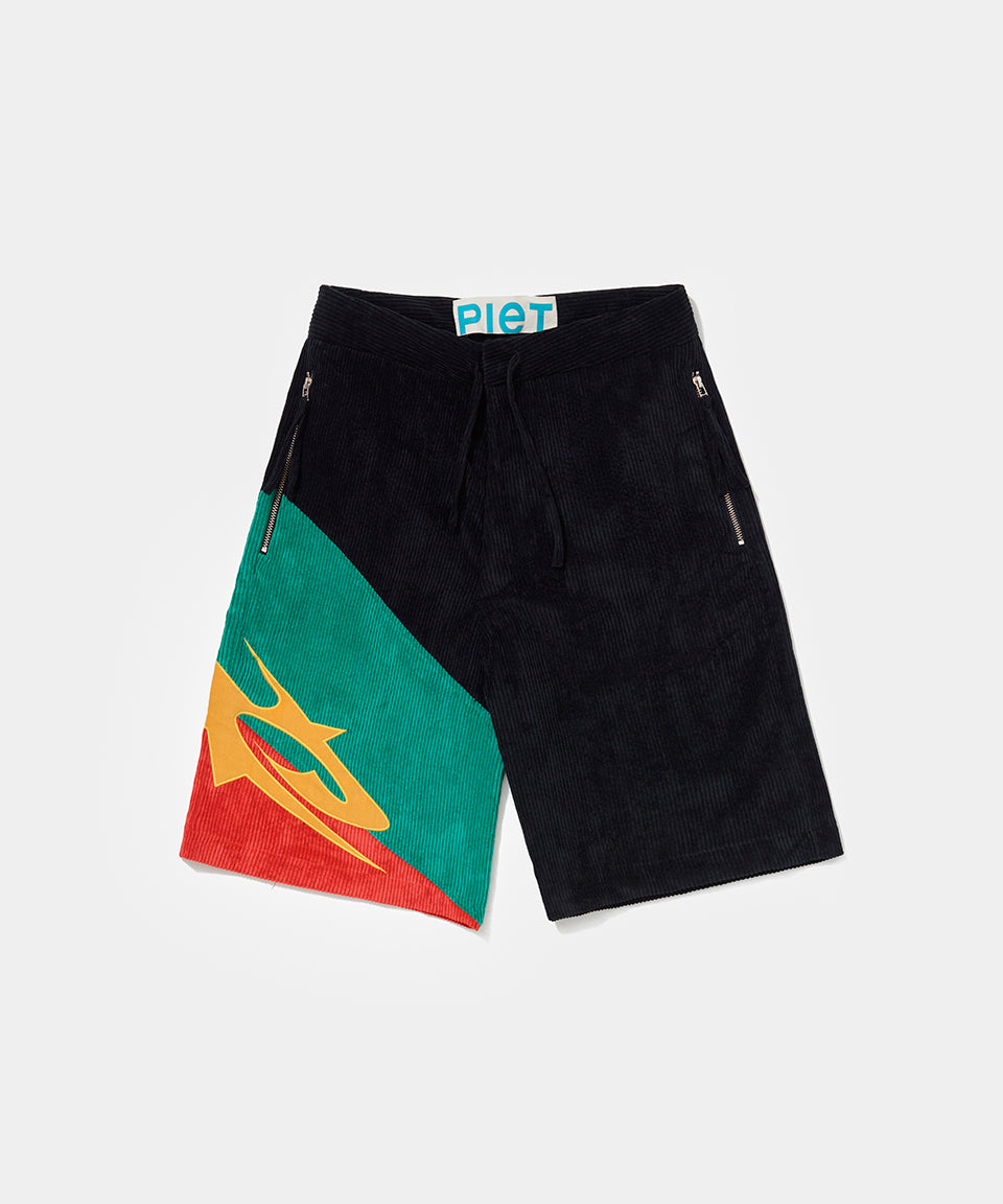 Corduroy Rasta Shorts