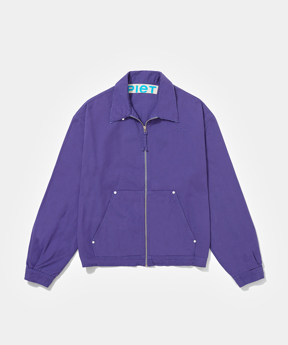 Distressed Worker Jacket - Carbon